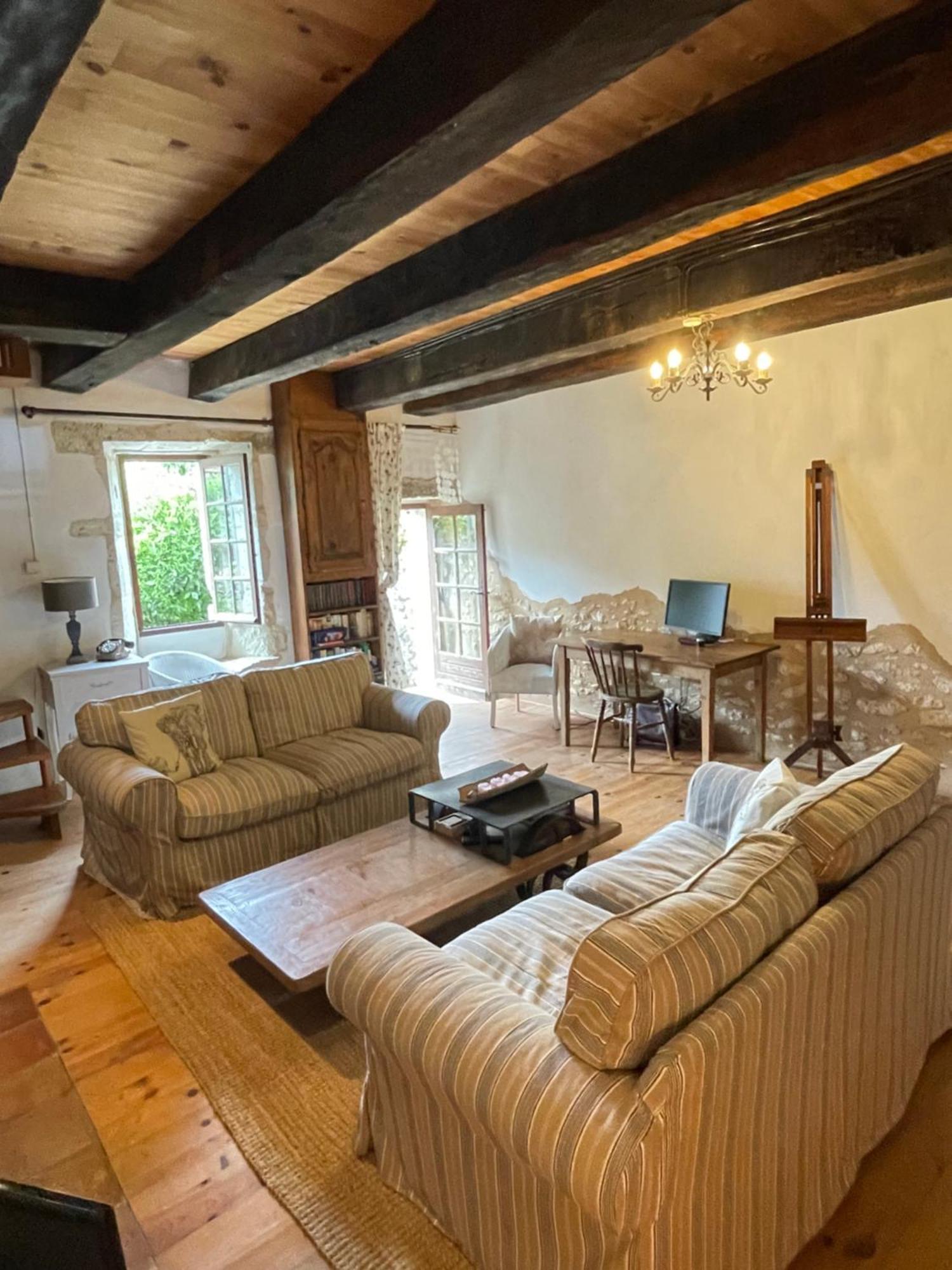Les Galineaux Villa La Roquille Exterior foto